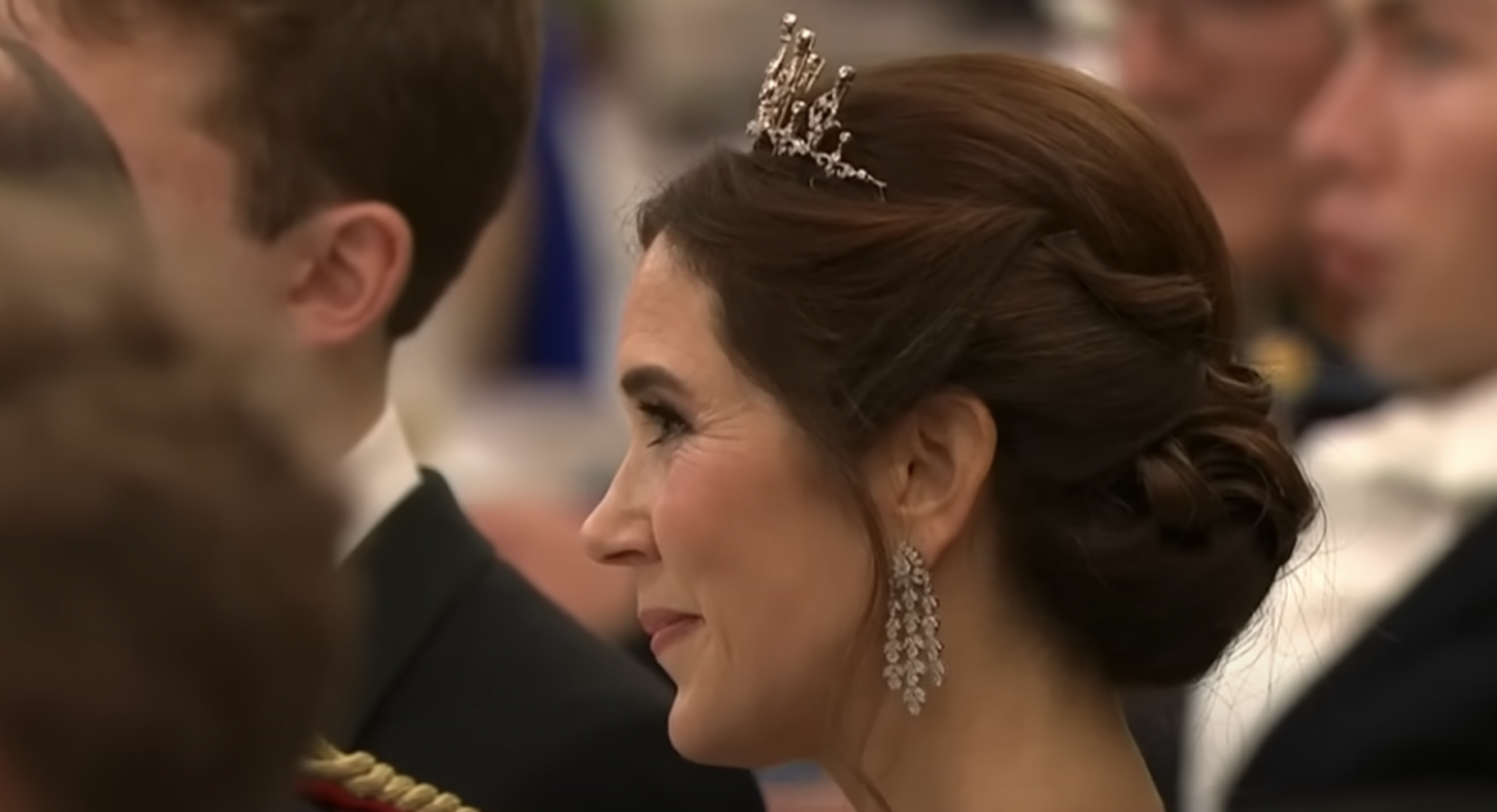 Kronprinsesse Mary under Prins Christians 18-års fødselsdagstale
